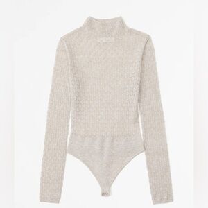 Abercrombie Merino Wool blend bodysuit